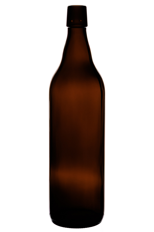 Bier 1,0 l - hnědá