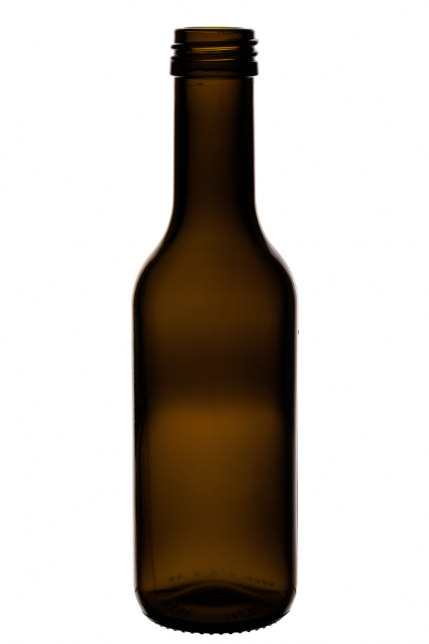 Bordeauxflasche 0,187 l - antyk