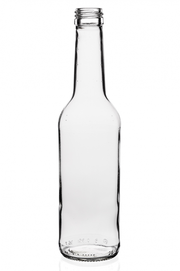 Geradehalsflasche W 0,35 l